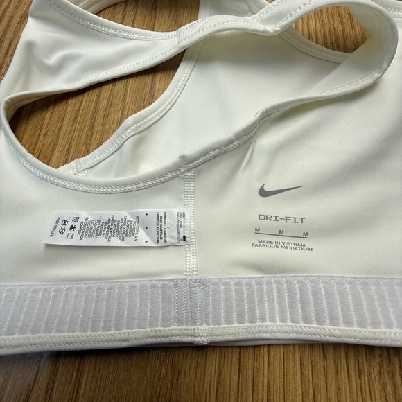 Nike Women's Racerback Dri-Fit Sports Bra in Trio Set - Gray, Black, White - Picture 10 of 10